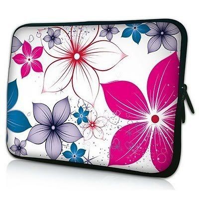 Cute Flower 14 14.1 Laptop Notebook Sleeve Bag Case Cover For Dell 