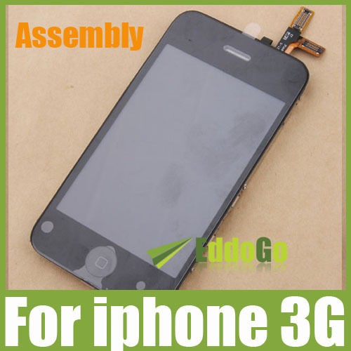 Black Touch Screen Digitizer LCD Display Full Assembly Replacement For 