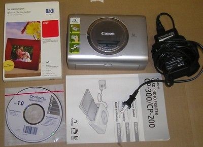 Canon CP 200 Portable Card photo printer