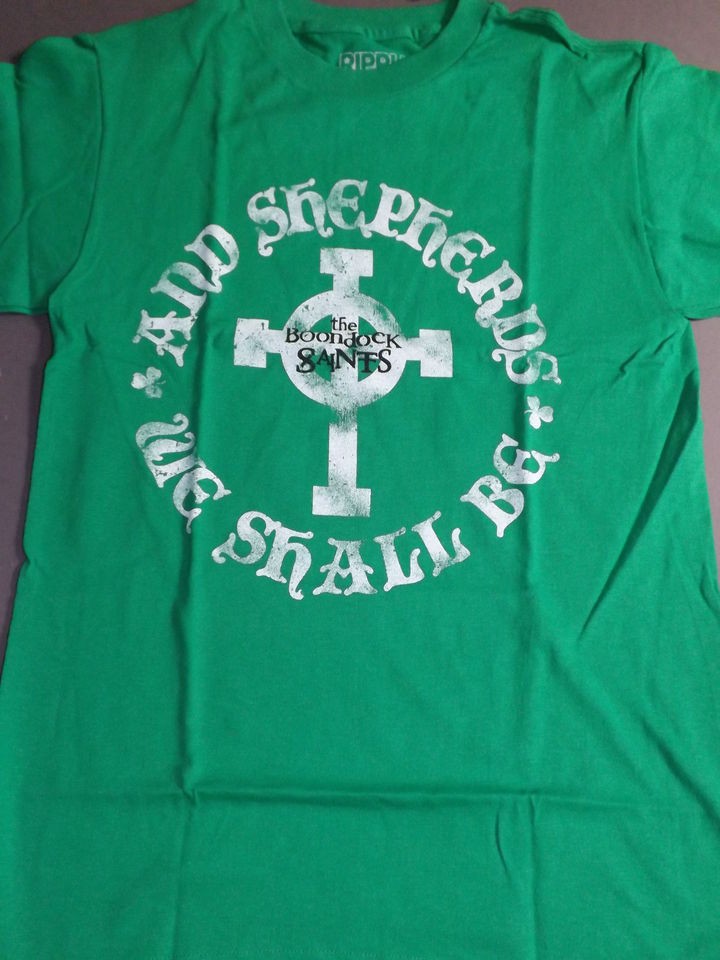 BOONDOCK SAINTS Cross Sheperds T Shirt **NEW tour concert band music 