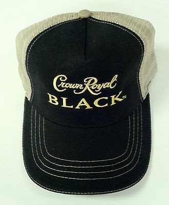 Black Crown Royal Baseball Cap Hat~Brand new without tag