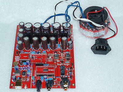 Upsampling 24bit/192 DAC KIT,TOROID TRAN,USB, PCM1793+CS8416