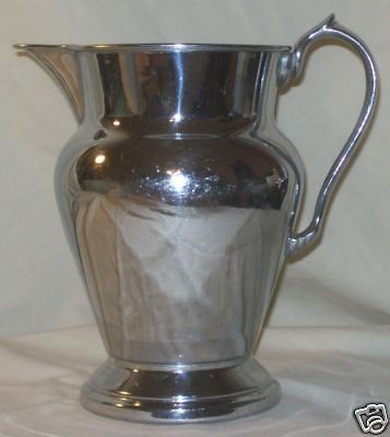 Art Deco Chrome Pitcher Farberware Brooklyn NY