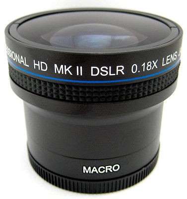 Super HD 0.18x Fisheye Lens for Fujifilm X S1 XS1