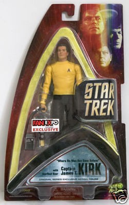   CAPTAIN JAMES T KIRK 2006 FAN EXPO CANADA EXCLUSIVE LIMITED 1000 PCS