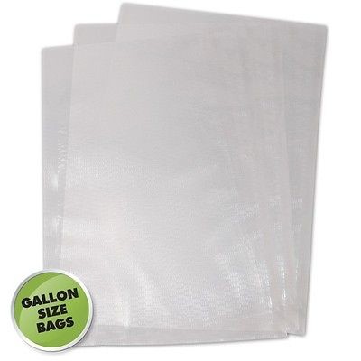   Grade Vacuum Bags   11 x16 1 gallon Size   work for FoodSaver