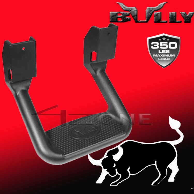 1Pair Bully Black Truck Nerf bar side Step Aluminum Ford 150 F250 F350 