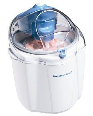 Hamilton Beach 68320 1.5 Quart Capacity Ice Cream Maker White BRAND 