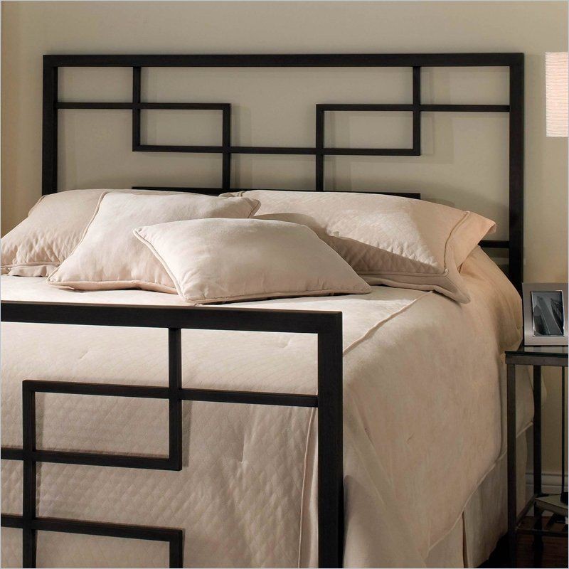 Hillsdale Terrace Metal Black Finish Headboard