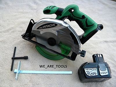 NEW HITACHI C18DL 18V 6 1/2” CORDLESS CIRCULAR SAW,BLADE,EBM1​830 