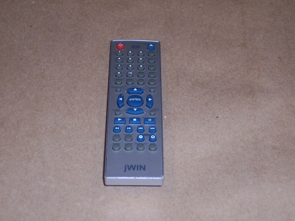 JWIN DVD SYSTEM REMOTE control GLD 04 K550 for player