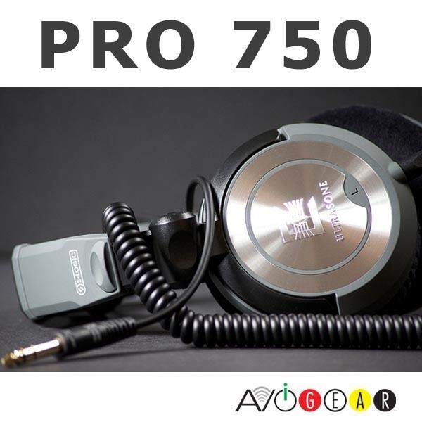 New ULTRASONE PRO 750 Professional Headphones, Closed back/Sp​eed 