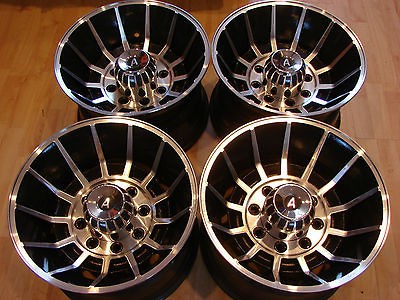 Ton Appliance Turbo Vec Turbine Mag 16.5x10 wheels 8x6.5 Dodge Ford 