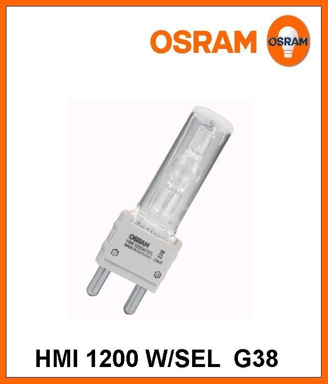 OSRAM HMI 1200 W/SEL Metal Display/Optic Halide Lamp Mfr# 54067 1BRAND 