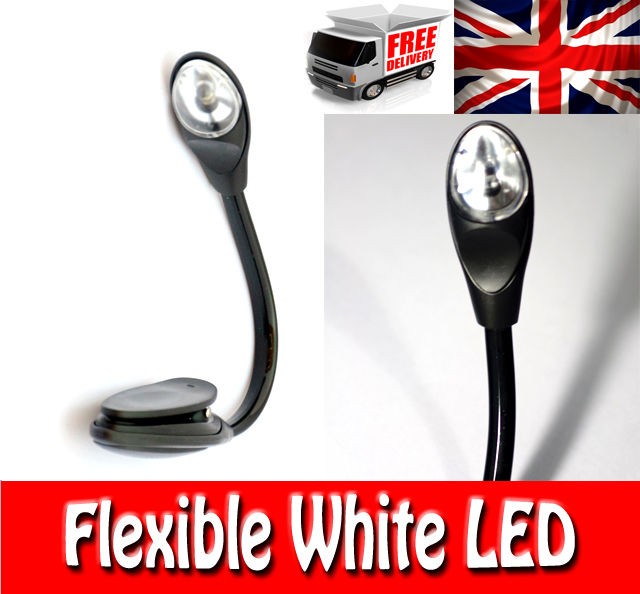   Bright LED Reading Light  Kindle Kobo eReader Books *Free P&P