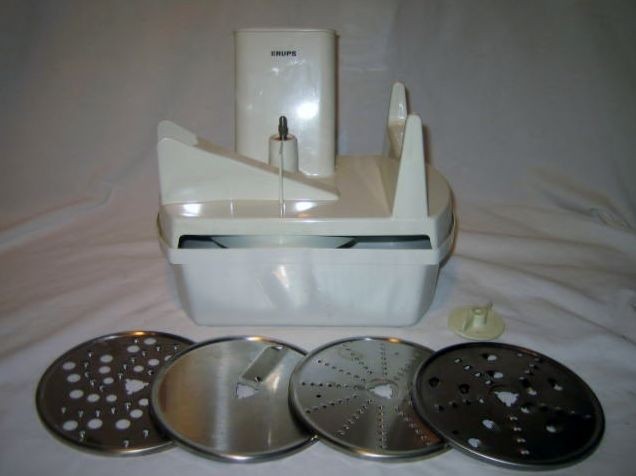 KRUPS mixer shredder slicer accessory with blades