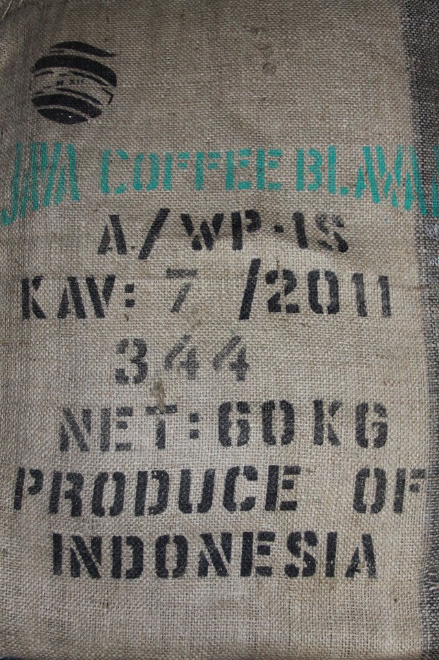 Blue Macaw, 100 % Authentic Fresh Roasted Mocha Java   Whole Coffee 