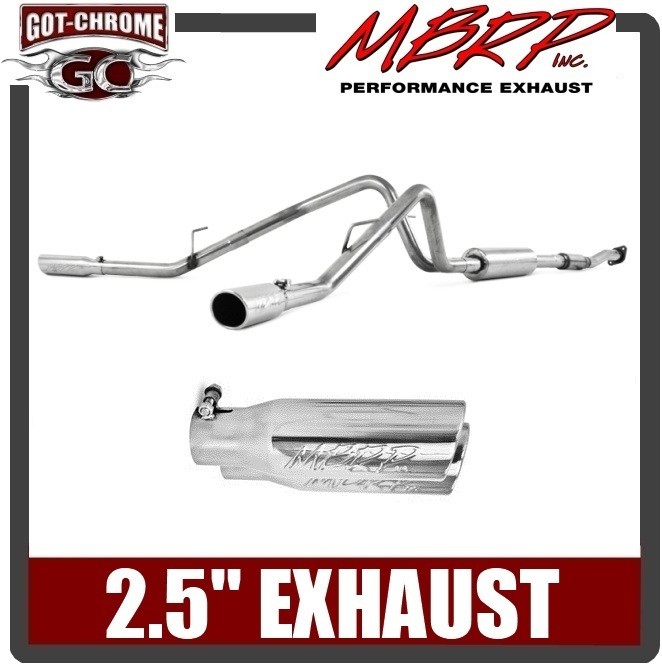S5232409 MBRP Dual Exhaust System Ford F150 2011 2013 (Fits Ford F 