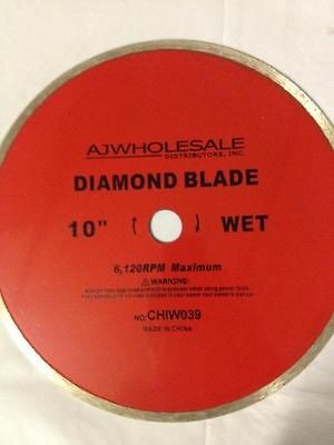 Newly listed 10 WET CUT LAPIDARY DIAMOND SAW BLADE, CONCRETE BRICK 