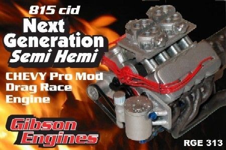 RGE313 Next Generation Semi Hemi 815cid Chevy Pro Mod D