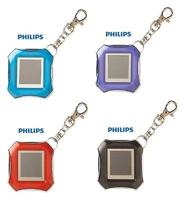 Philips Lightweight Digital 8MB Photo Keychain  1.5 LCD Screen 