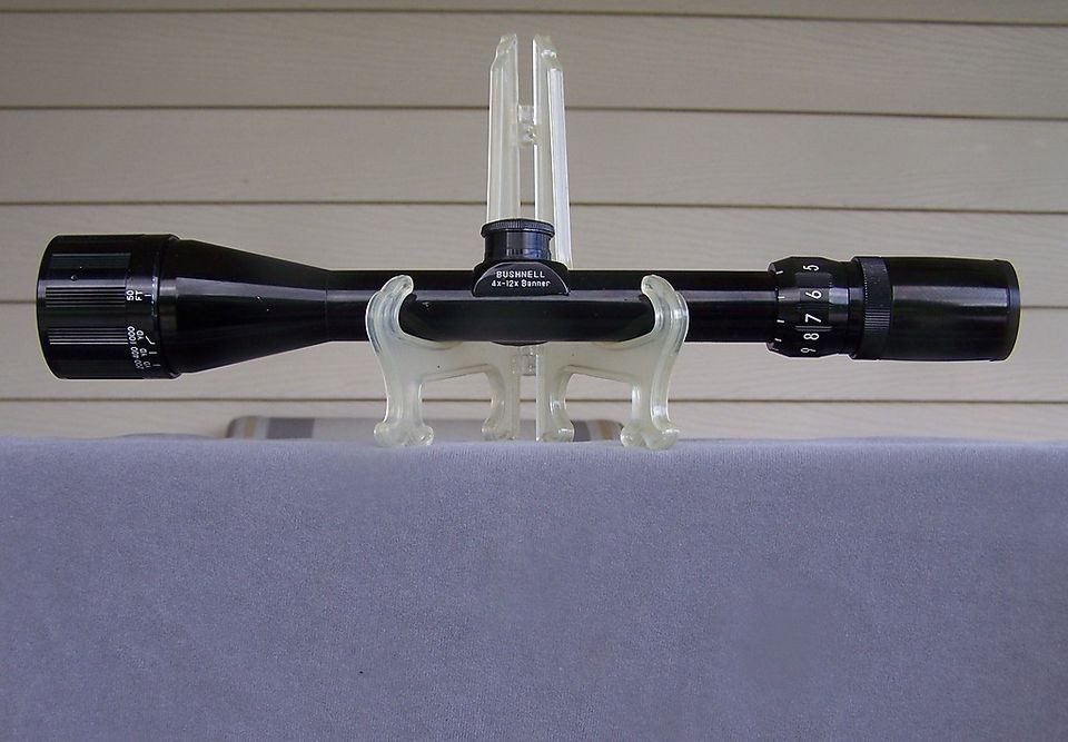 Bushnell Banner 4x12 Rifle Scope A.O. Japan *BDC* Used