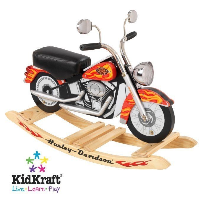KidKraft Harley Davidson Orange Cycle Roaring Rocker