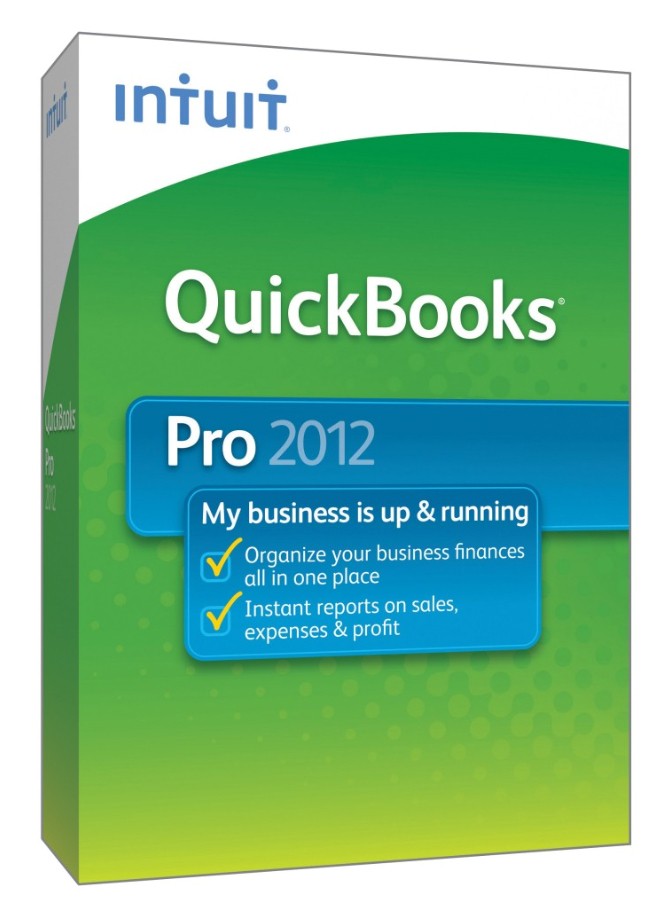 NEW INTUIT QUICKBOOKS PRO 2012 FULL RETAIL VERSION