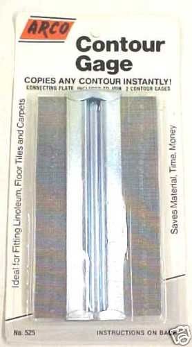 NEW ARCO TOOLS CONTOUR PROFILE GAGE #525 / FLOORING