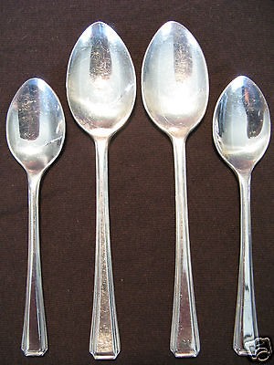   EPNS A1 SILVERPLATE Coffee/Dessert Spoons SHEFFIELD ENGLAND ~ HARLEY