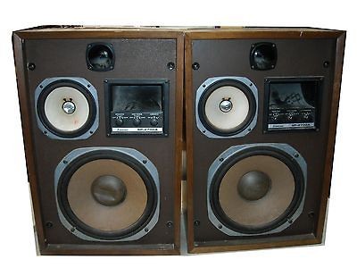 Pair of Vintage Sansui SP 2700A Audiophile Speakers 4 Way 5 Speaker 95 