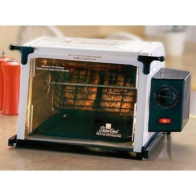 Ronco ST2000SSGEN Showtime Petite Rotisserie White