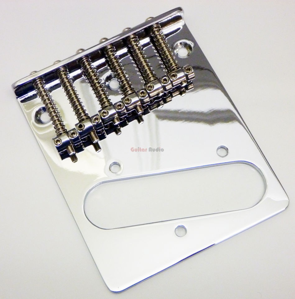 Genuine Fender SQUIER Standard Tele/Telecaster Guitar Bridge   Chrome