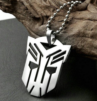 TRANSFORMERS Movie Steel Pendant Fashion Necklace TQT