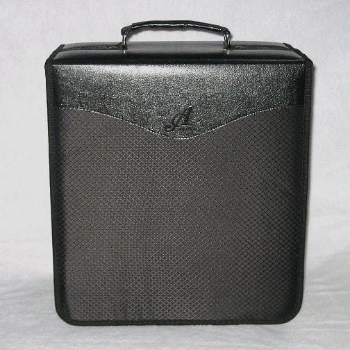 New 528 Disc Black Diamond CD DVD Metal 3 Ring Storage Wallet Binder 