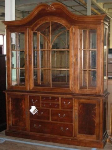 Stanley Furniture Wainwright Mahogany China Display Cabinet Free Ship