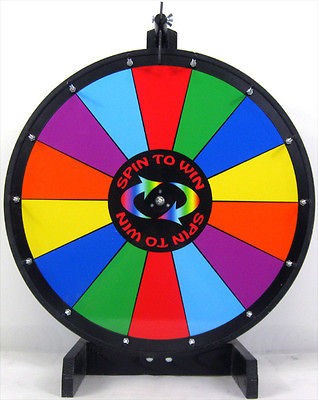 Hot Selling Editable 30 Trade Show Prize Wheel DIY Spin Game Carnival 