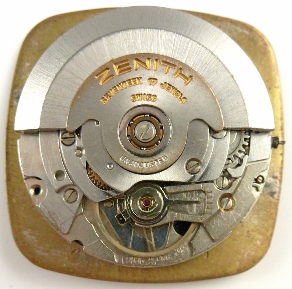 Zenith Automatic   Cal. ETA 2836 2  Running Watch Movement   Sold 