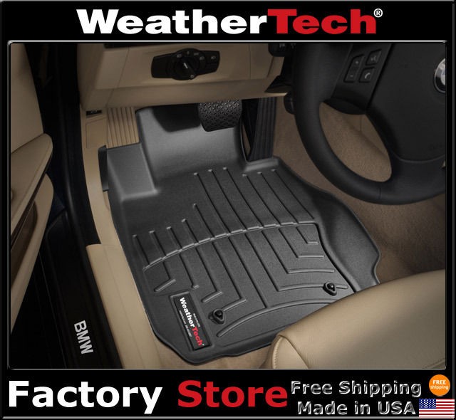 WeatherTech® DigitalFit FloorLiner  2007  2011   BMW 3 Series   Black 