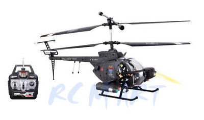 HUGHES DEFENDER 3 CHANNEL RTF RC HELICOPTER w/GYRO NEW