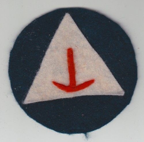 Civil Defense Corps Patch Demolition & Clearance   WWII era, Felt 