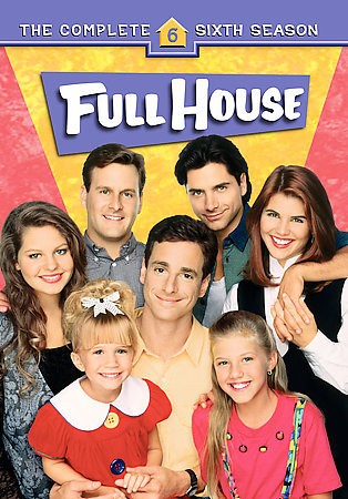 Full House   The Complete Sixth Season 6 (DVD, 4 Disc Set) New Free 