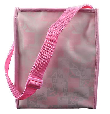   Infant Girls Pink W/Multi Color Hearts Diaper Bag Size 11 L x 9 W