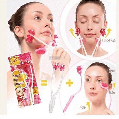 Newly listed Pro 2 in 1 Face Up Rollers Massage Slimming Remove Neck