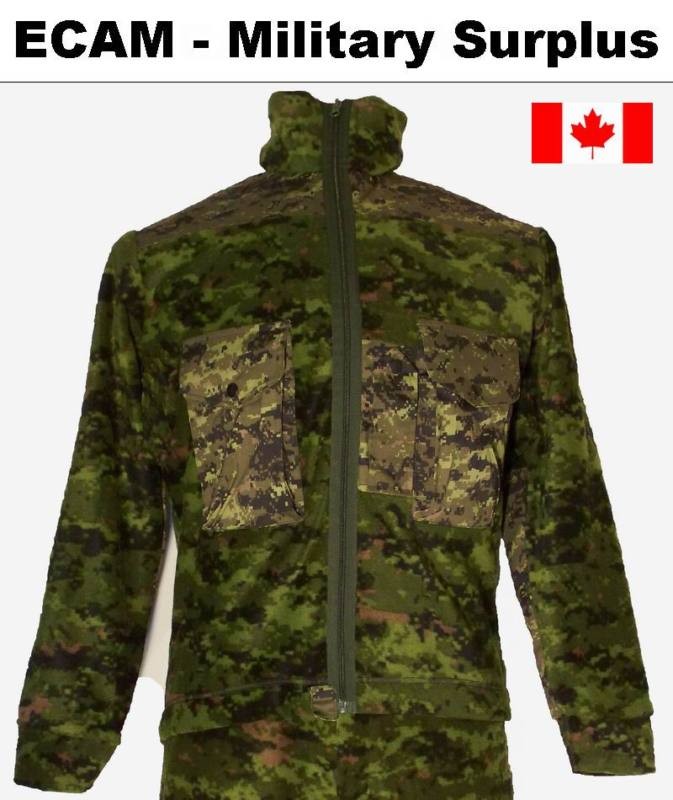 Fleece Jacket   CADPAT   Canada Army Digital Camouflage