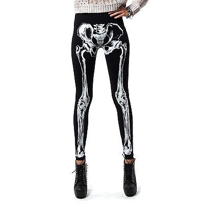 skeleton leggings in Leggings