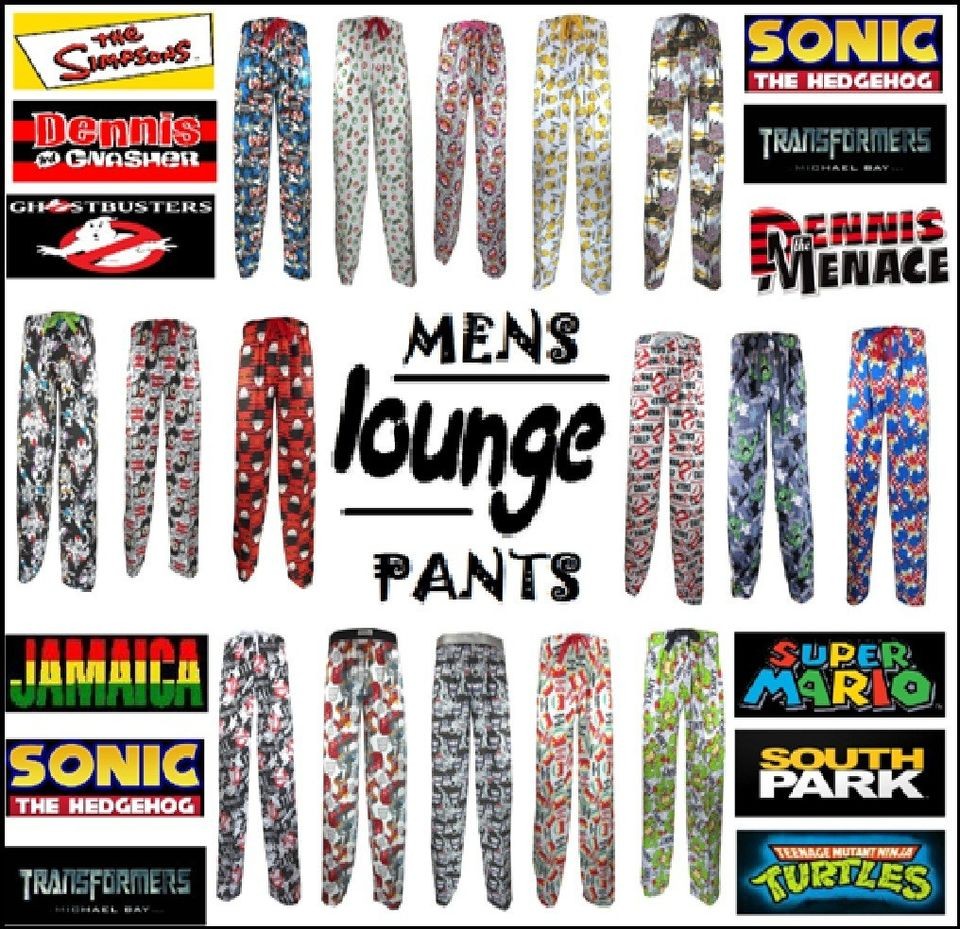 MENS LOUNGE PANTS PYJAMAS NIGHTWEAR FREE P&P 2012 DESIGN