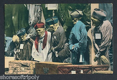   THESE MUMMIES ~ MUMMY ~ ORIGINAL POSTCARD / LETTER ON BACK