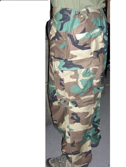 M65 Field PANTS Camouflage US ARMY ORIGINAL RARE New Made In USA Sizes 