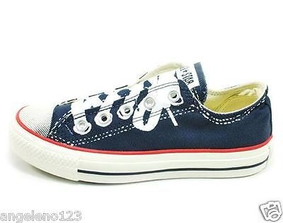 CONVERSE Shoes Slip On Navy Sneakers CT 114156F Women Size Tennis 